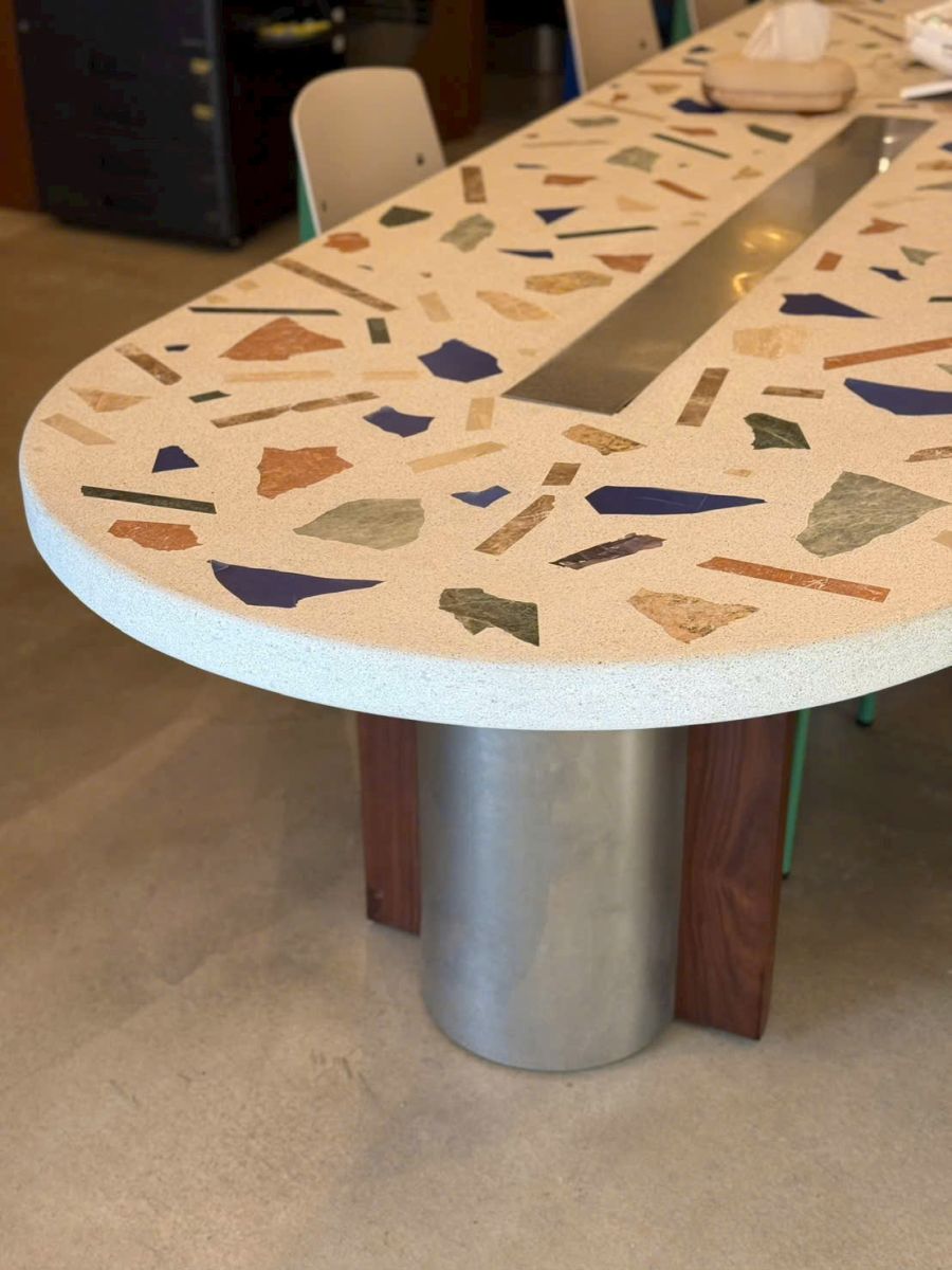 Lợi Ích Khi Gia Công Mặt Bàn Terrazzo Kết Hợp Marble Theo Yêu Cầu