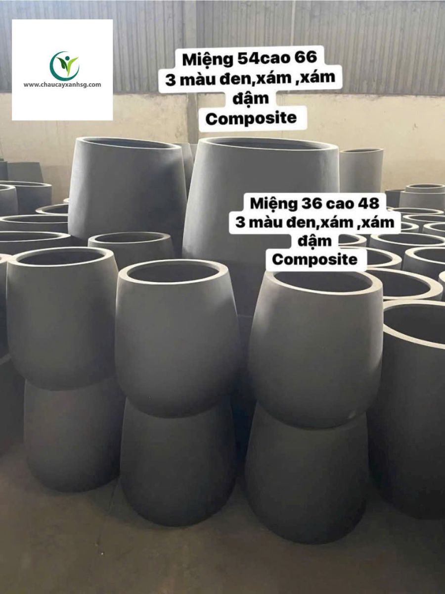Chậu composite giá tại xưởng - bảng giá mới nhất
