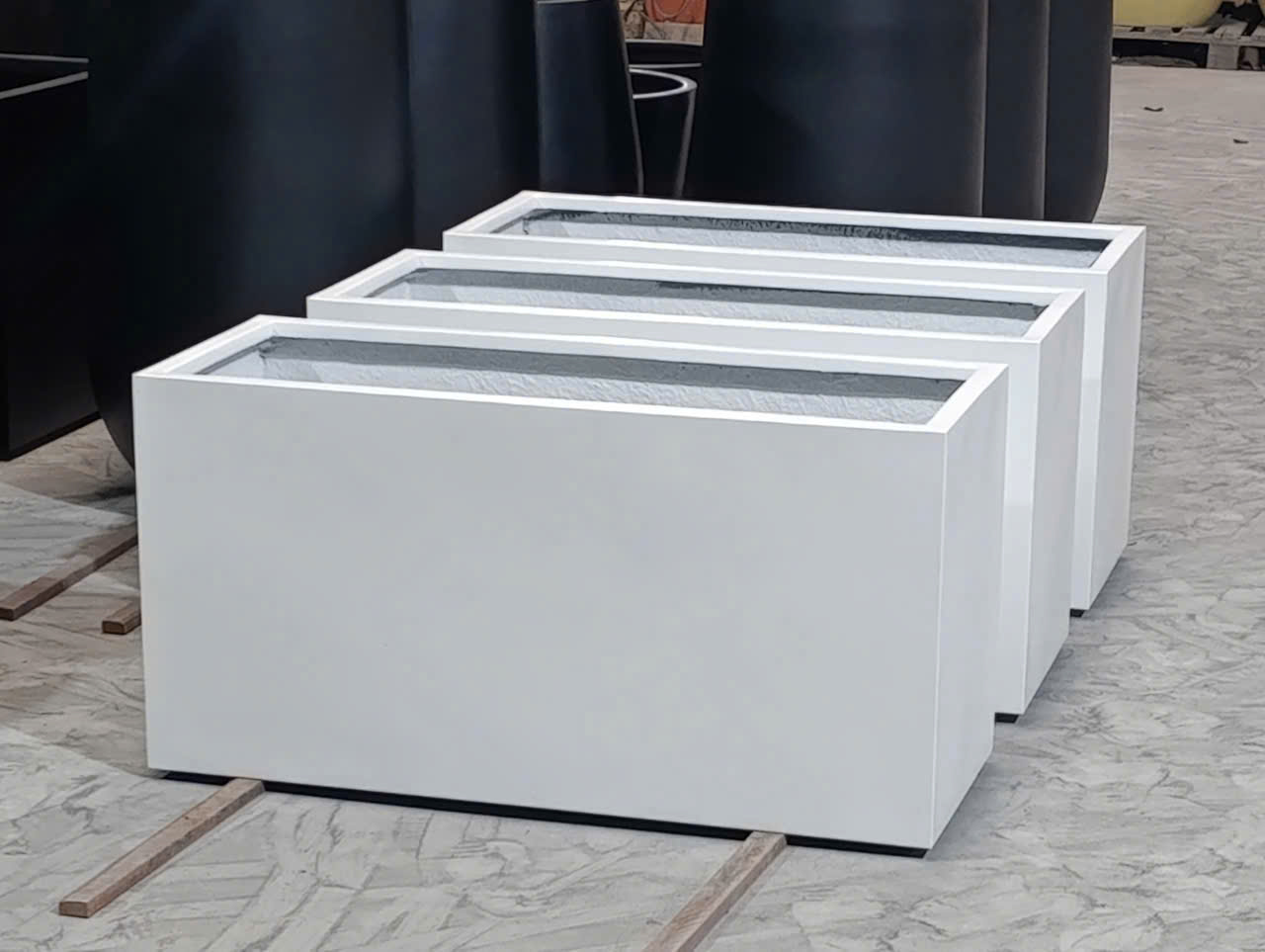 chậu composite tphcm chữ nhật 