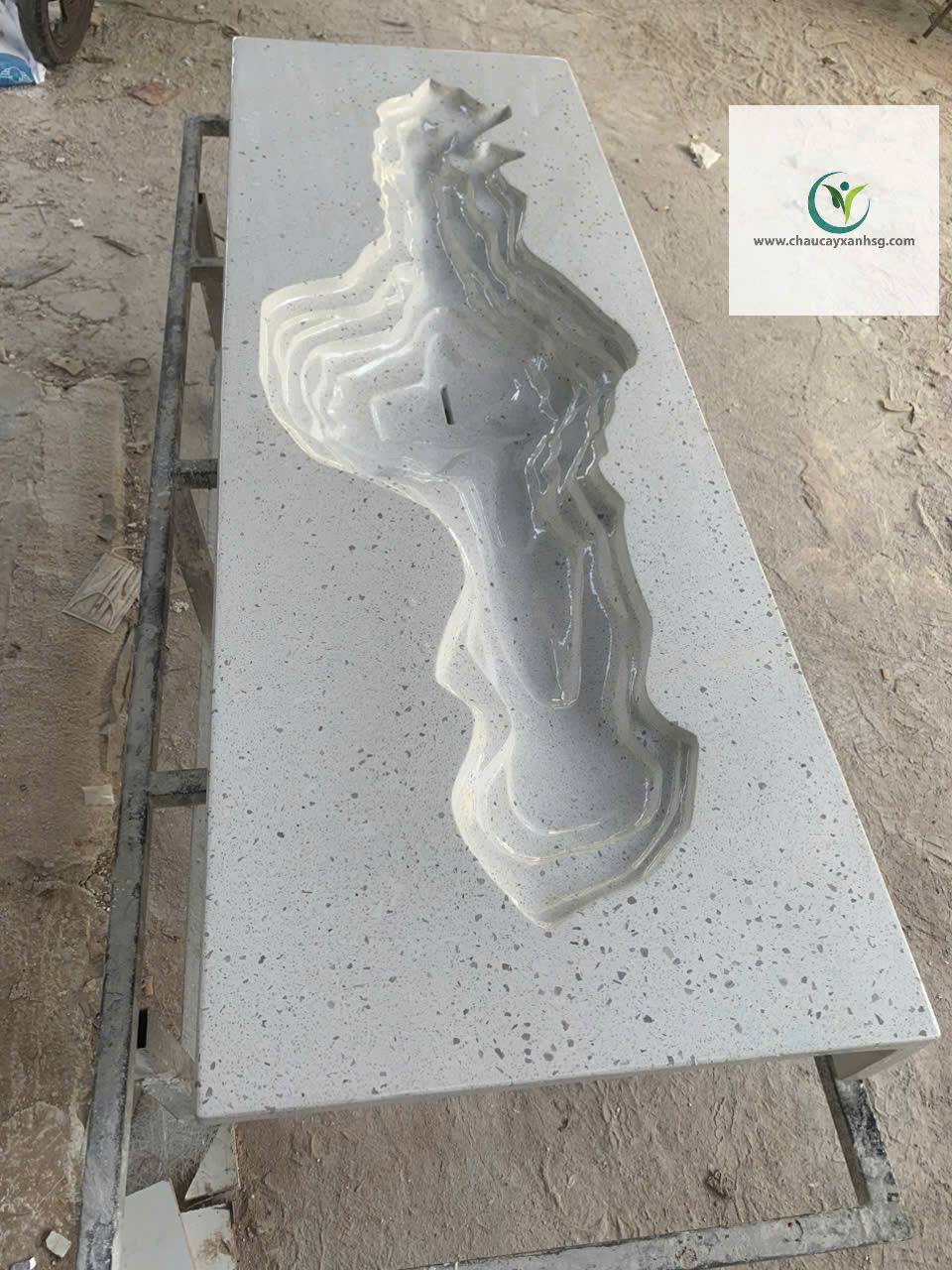 Lavabo Đá Mài Treo Tường Giá Rẻ Tại Sài Gòn 