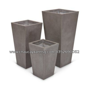 Chậu xi măng hình thang giá rẻ từ 160,000 VNĐ