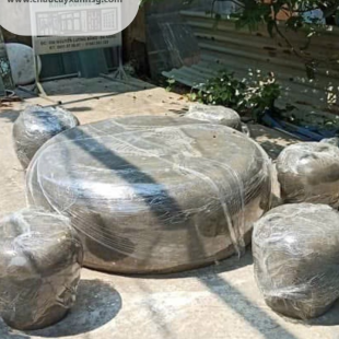 Set Bàn Ghế  Đá Tròn 