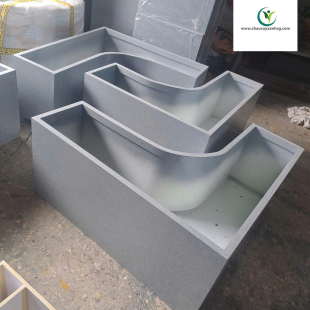 Chậu Composite Nguyên Khối, Cao Cấp, Sản Xuất Theo Yêu Cầu Cho Công Trình, Dự Án 