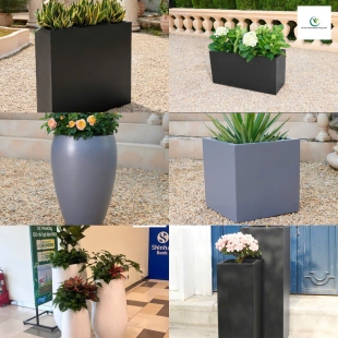 Chậu Nhựa Composite Đa Dạng Mẫu Mã, Size Lớn Nhỏ Giá Rẻ